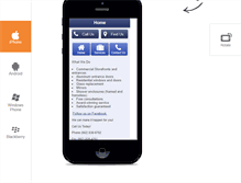 Tablet Screenshot of campbellsglass.com